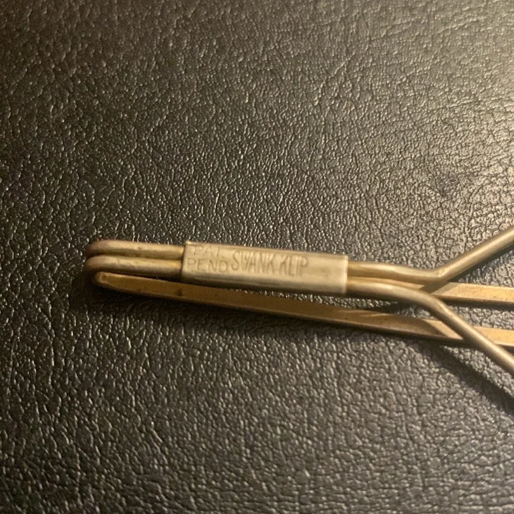 Vintage Swank Klip Pat Pending Tie / money clip